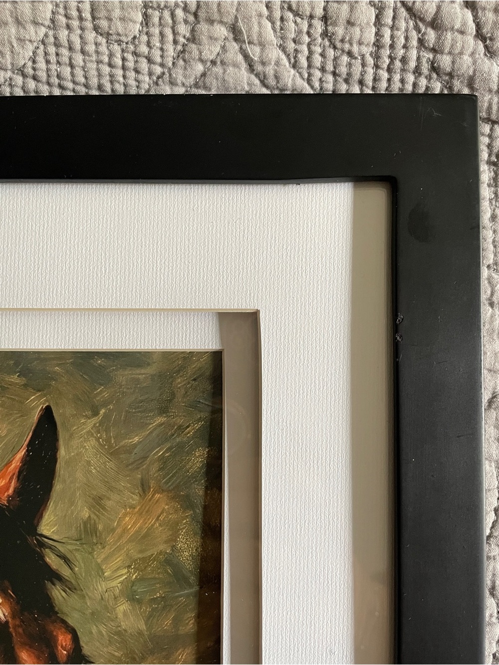Framed Brown Horse Portrait Art Print - Classic Equestrian Wall Art - Picture 2 of 3